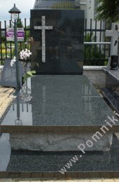 Nowoczesny i oryginalny pomnik z najlepszego dostępnego granitu 