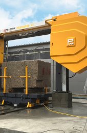 Pięcolina do cięcia bloków granitowych 