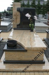 Wyjątkowy granit o pięknej żółtej barwie ! Pomnik z granitu 