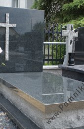 Nowoczesny i oryginalny pomnik z najlepszego dostępnego granitu 