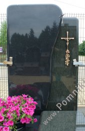 Nowoczesny nagrobek z granitu 